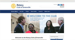 Desktop Screenshot of greenvillerotary.org