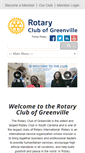 Mobile Screenshot of greenvillerotary.org